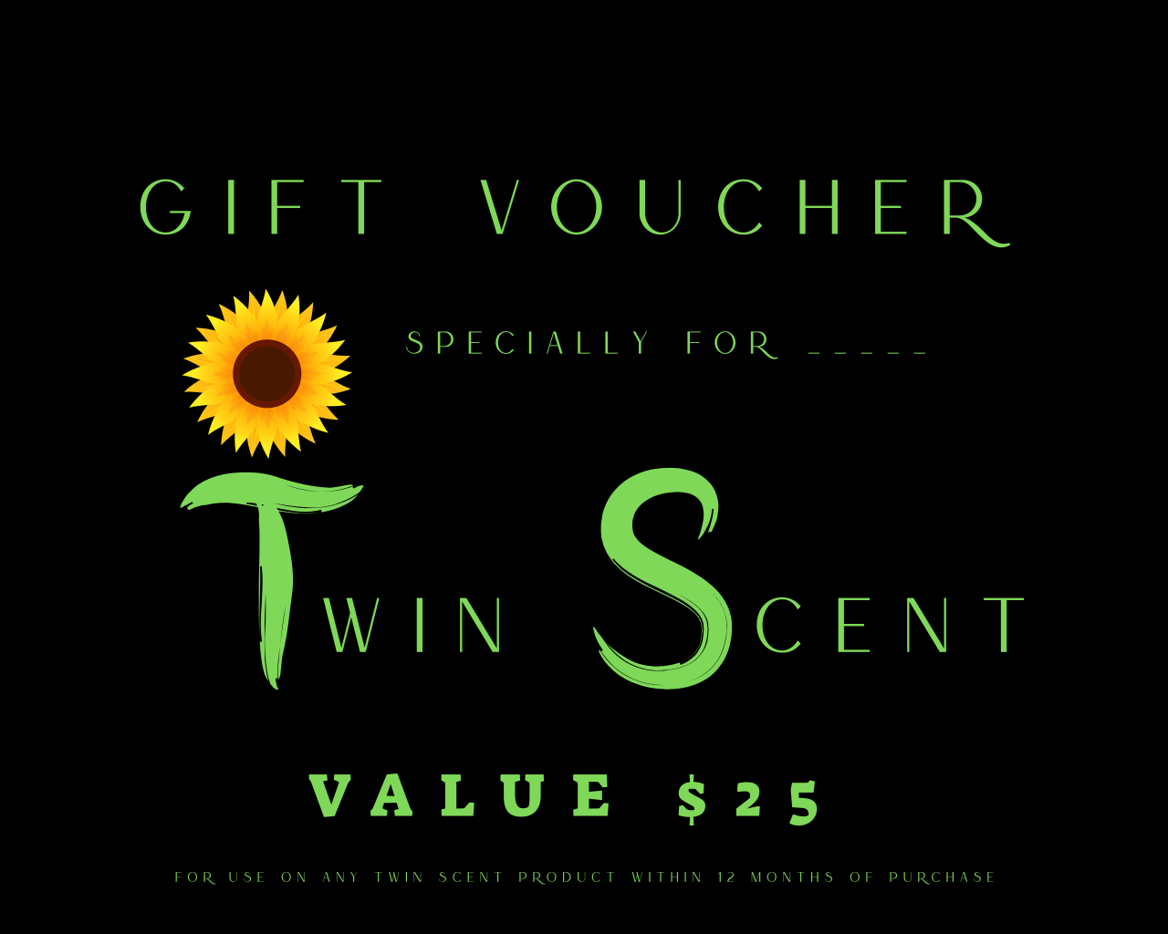 A Twin Scent Gift Vouchers